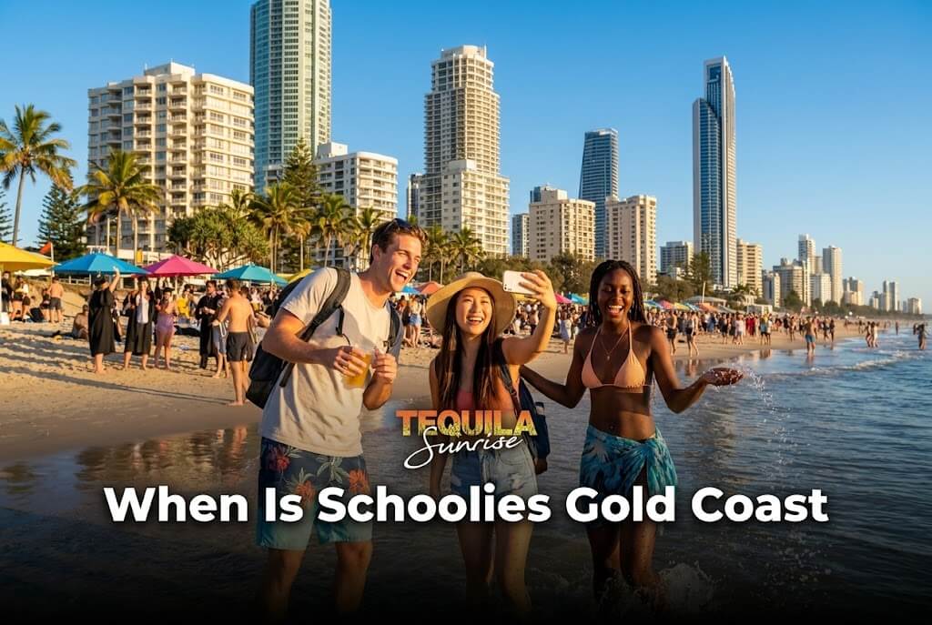 when is schoolies gold coast